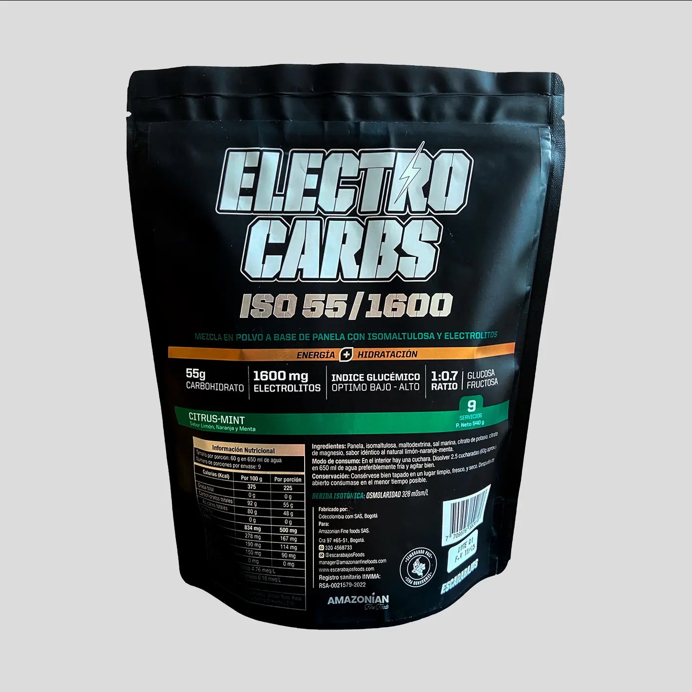 Electro-Carbs ISO 55/1600 540g