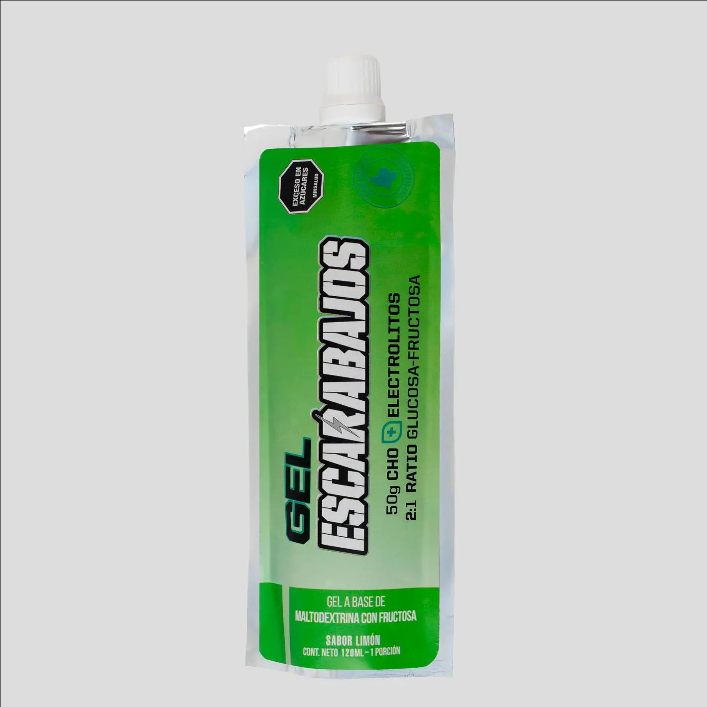 Gel Deportivo Bee Boost Limón + Electrolitos 120g | 50g CHO