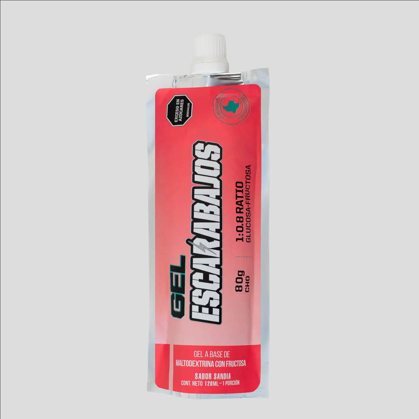 Gel Deportivo Maltodextrina Sandía 120g | 80g CHO Formato Grande