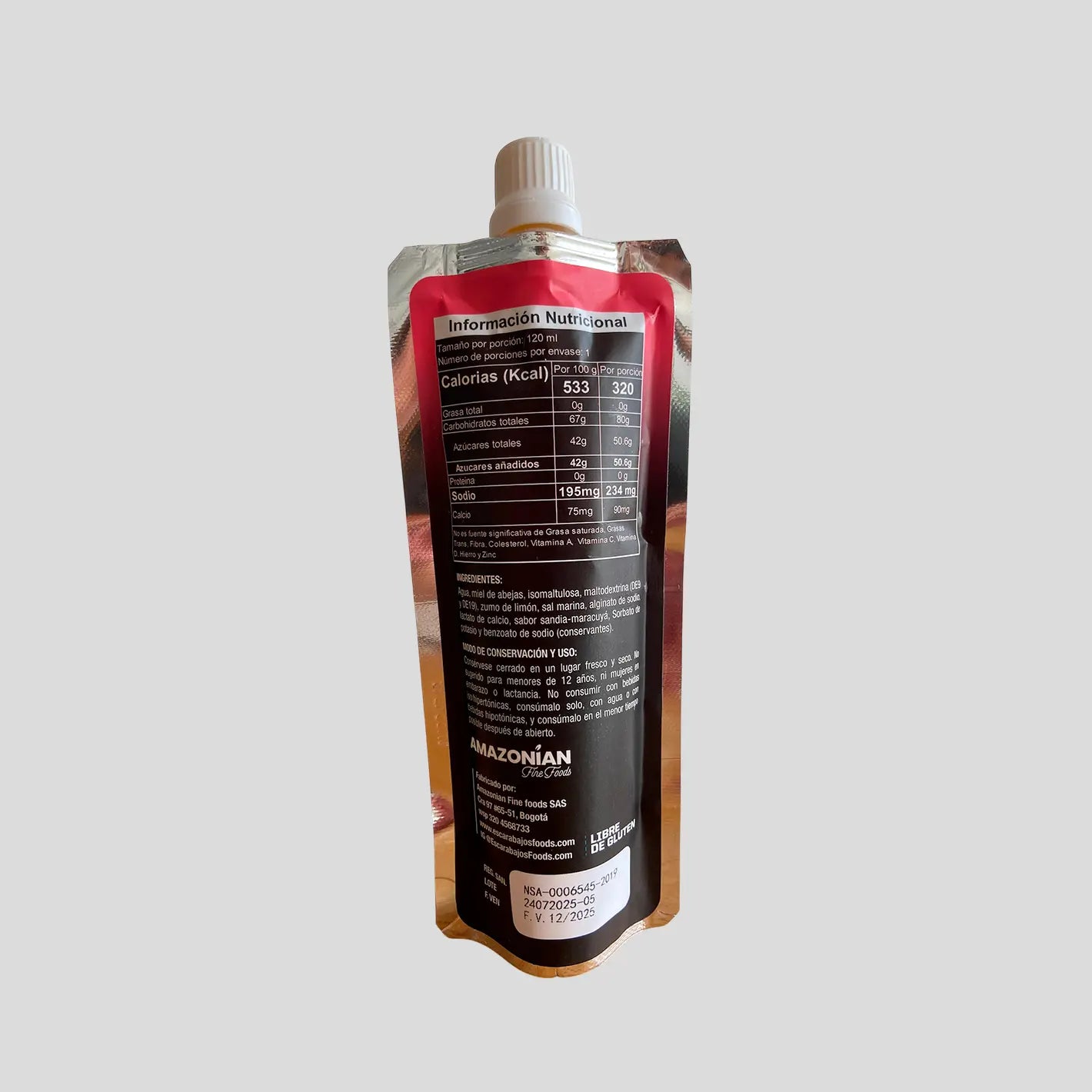 Geles A Base De Miel De Abejas - Bee Boost - Sandia 120g