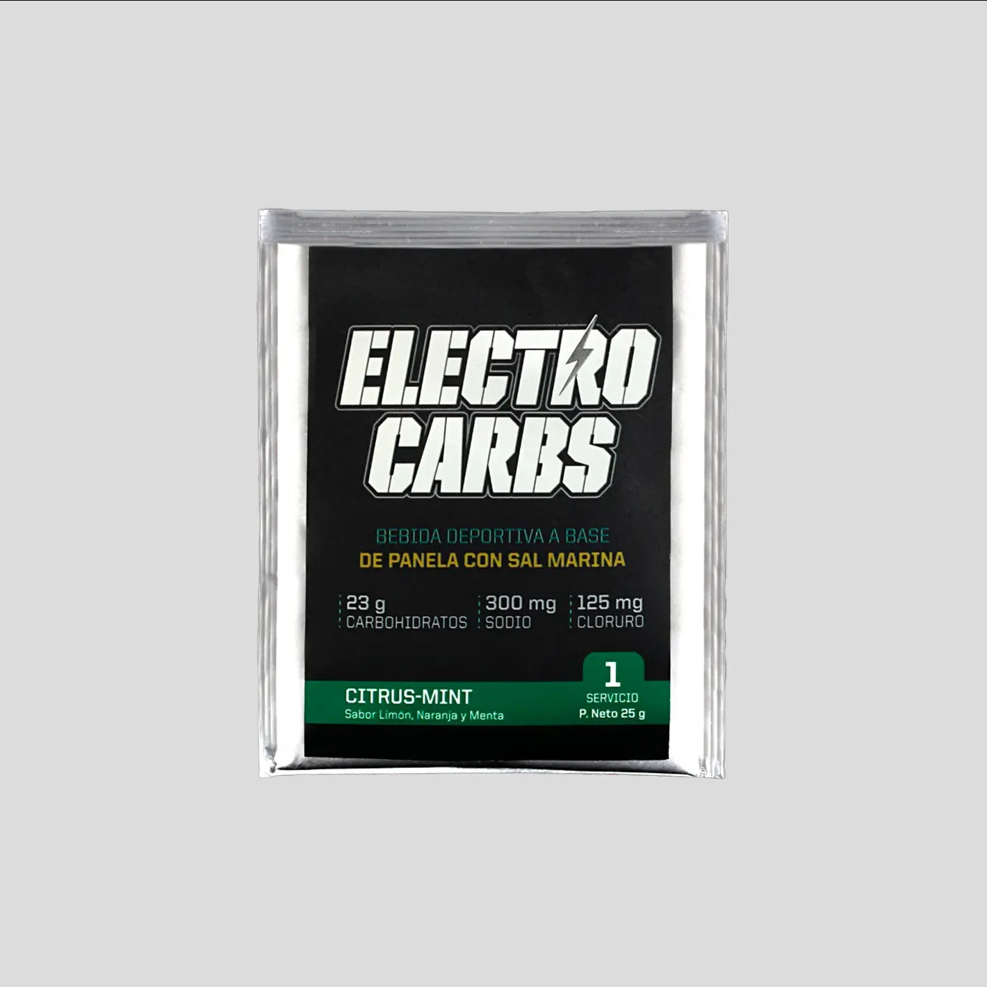 Electro-Carbs/Citrus-Mint (Limón/naranja-menta) 23 g