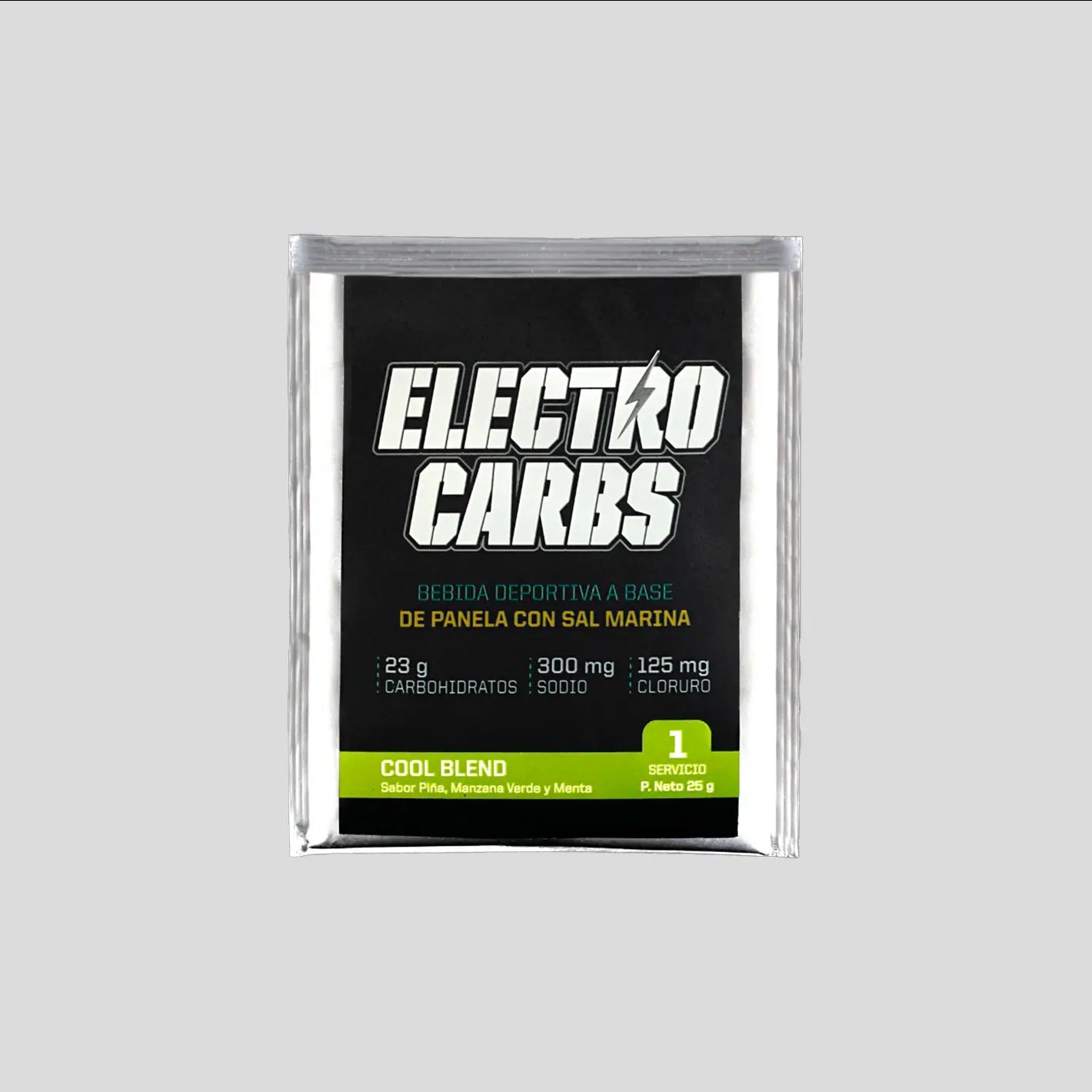 Electro-Carbs/Cool Blend (Piña-manzana verde-menta) 23 g