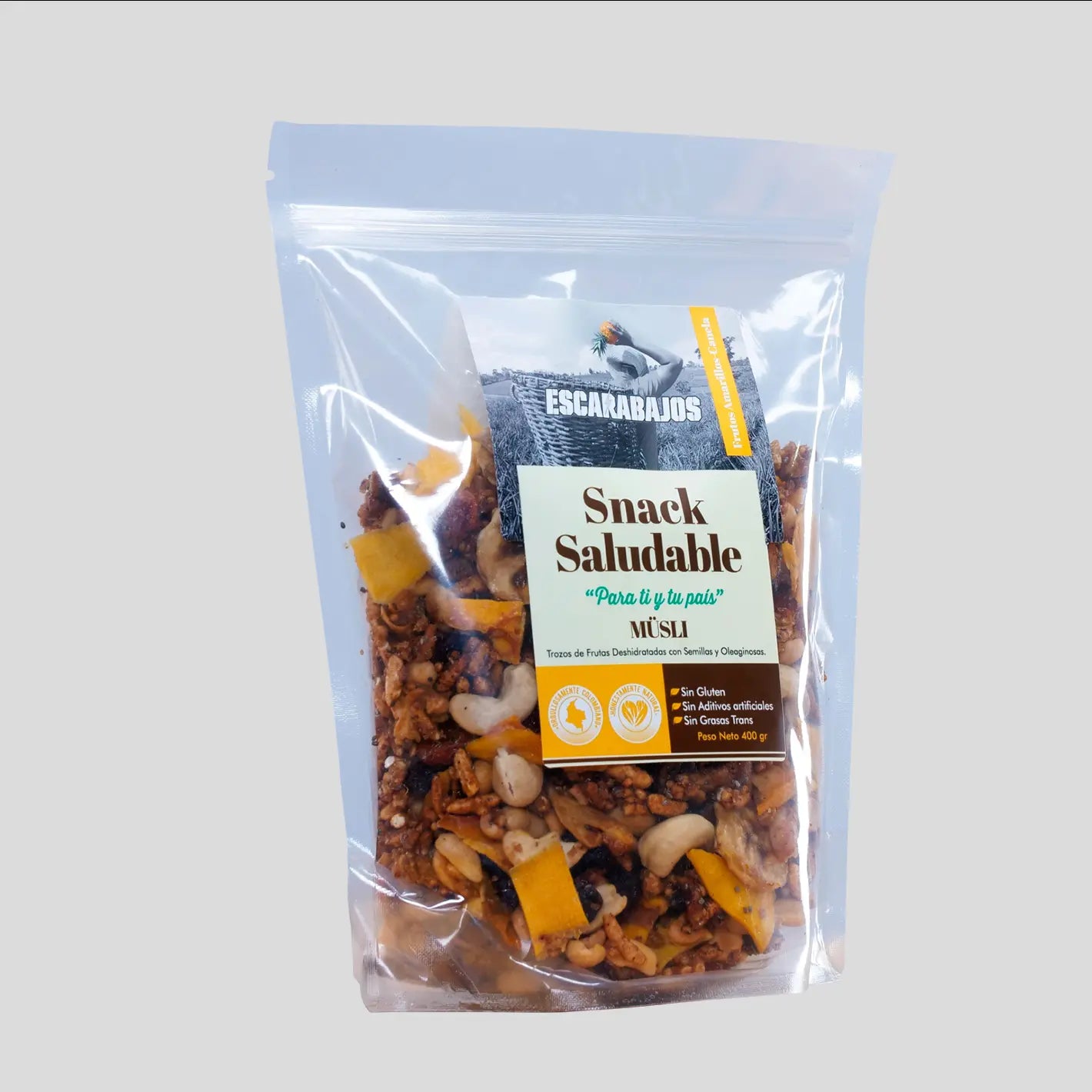 Musli Frutos Amarillos-Canela 400g