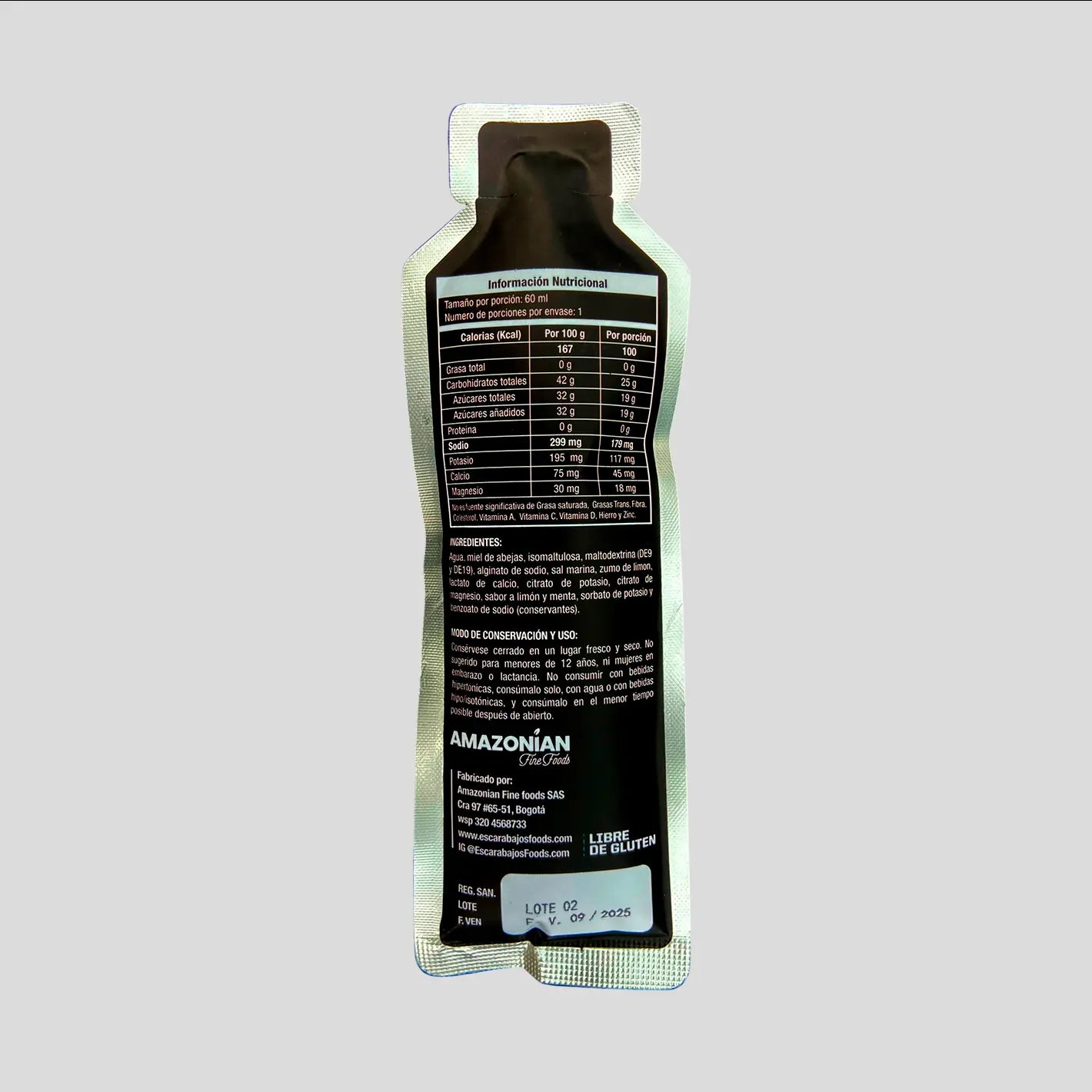 Geles A Base De Miel De Abejas - Bee Boost - Limón + Electrolitos CHO