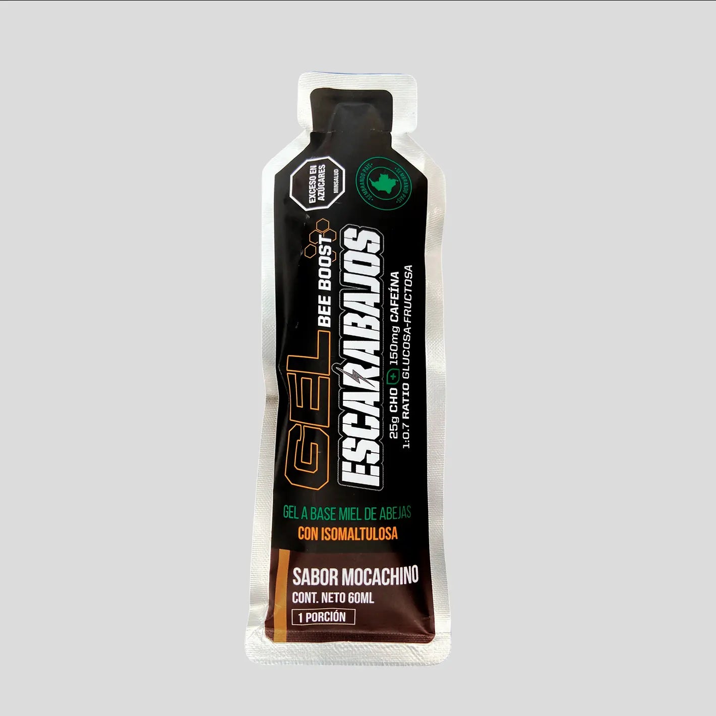 Geles A Base De Miel De Abejas - Bee Boost - Mocachino + Cafeína CHO