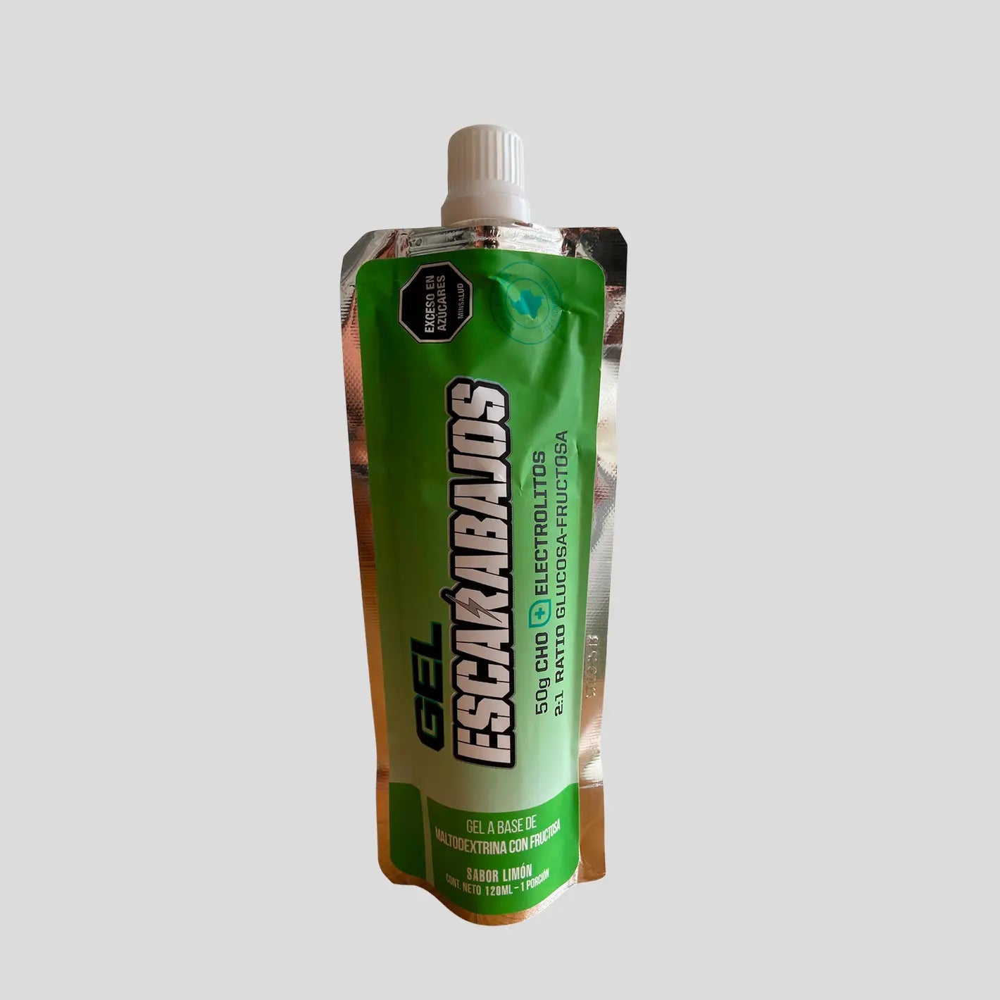 Gel a base de maltodextrina con fructosa y electrolitos sabor limón 25g CHO 120g