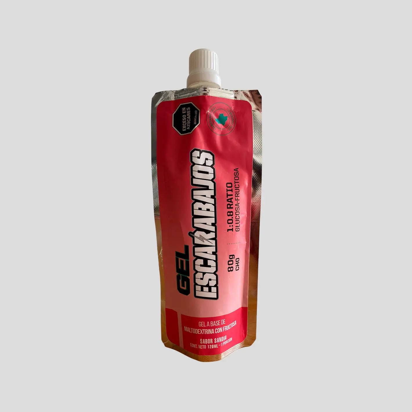 Gel a base de maltodextrina con fructosa sabor sandia CHO 120g